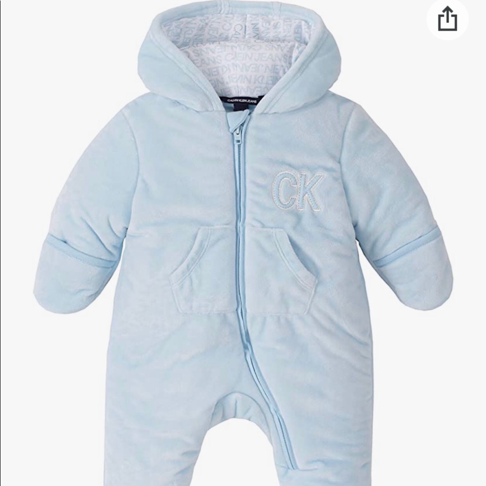 Calvin Klein Baby Boys Pram
